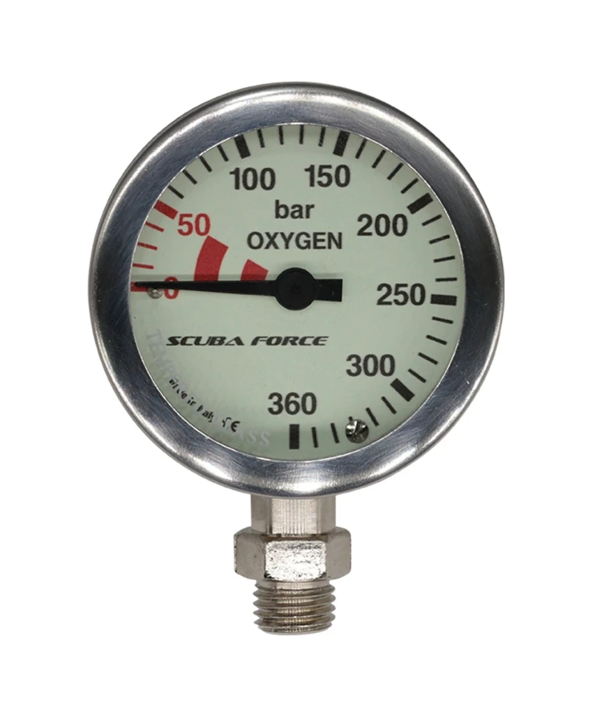 Finimeter 52mm 360Bar Oxygen